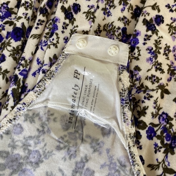 FREE PEOPLE Kaya Print Cutout Bodysuit in Ivory - Picture 6 of 8